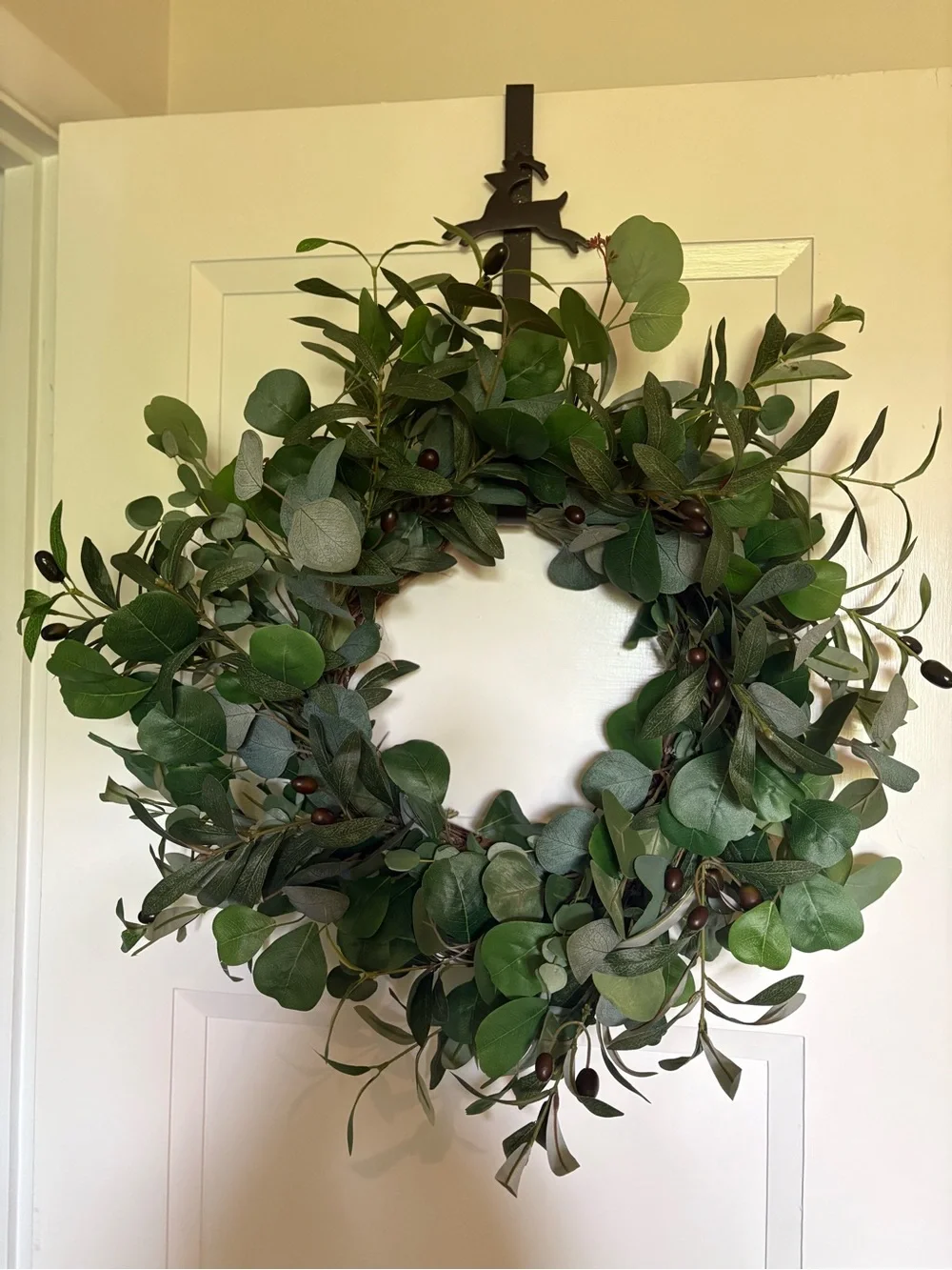 Beautiful Black Olive Wreath